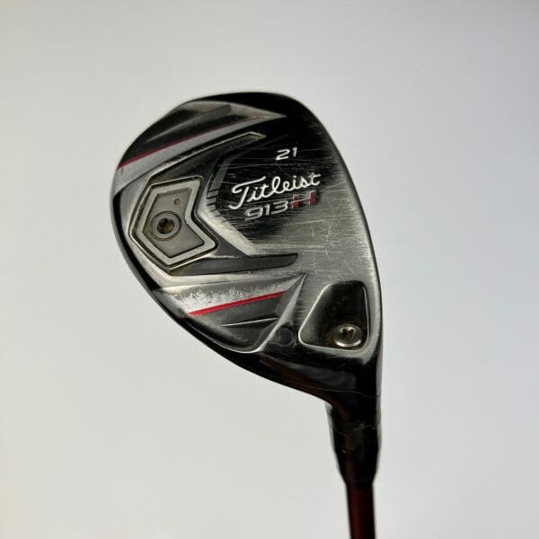 Titleist 913H 4 Hybrid / 21 Degree / Bassara Regular Flex