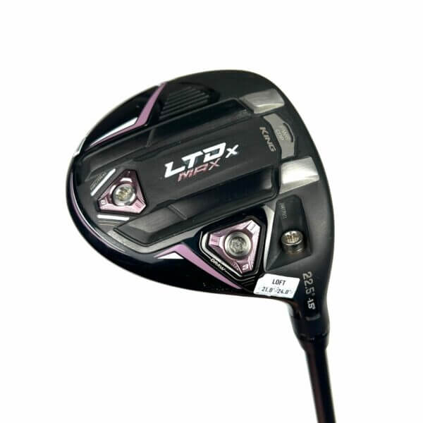 Cobra King LTDx Max 5 Wood / 21-24 Degree / Helium 4F1 Ladies Flex