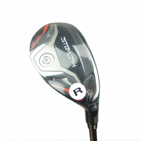 New Taylormade Stealth Plus 4 Hybrid / 22 Degree / Hzrdus Smoke RDX Regular Flex
