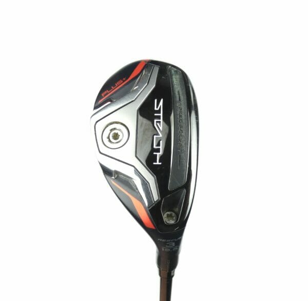 TaylorMade Stealth Plus 3 Hybrid / 19.5 Degree / Hzrdus Smoke RDX Stiff Flex