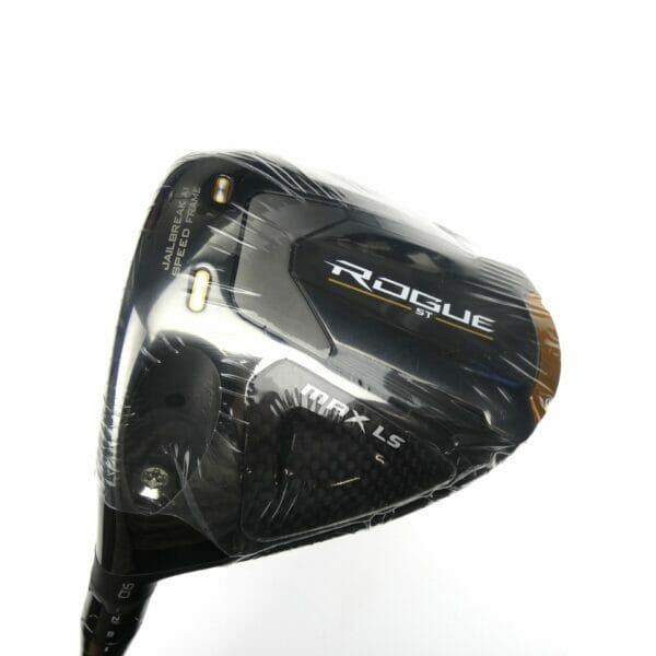 New Left Handed Callaway Rogue ST Max LS Driver / 9 Degree / Tensei White AV Series 65 Stiff Flex