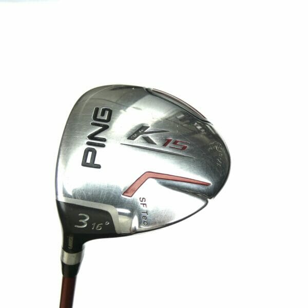 Left Handed Ping K15 SF Tec 3 Wood / 16 Degree / TFC 149 F Stiff Flex