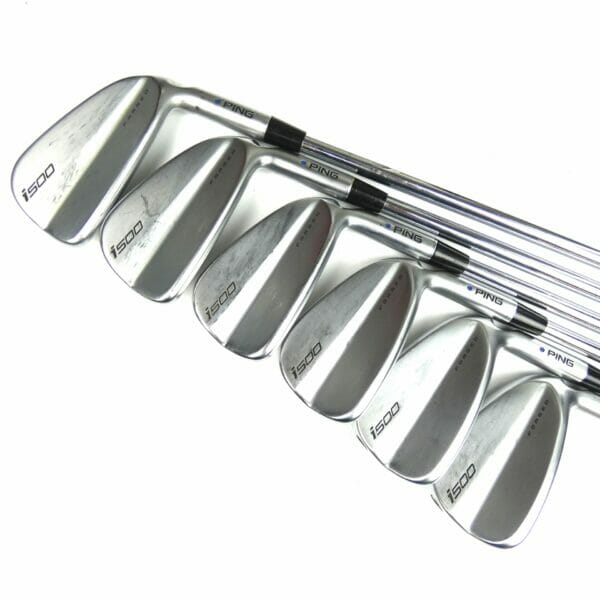 Ping i500 Irons / 5-PW / Ping AWT 2.0 Regular Flex / Blue Dot