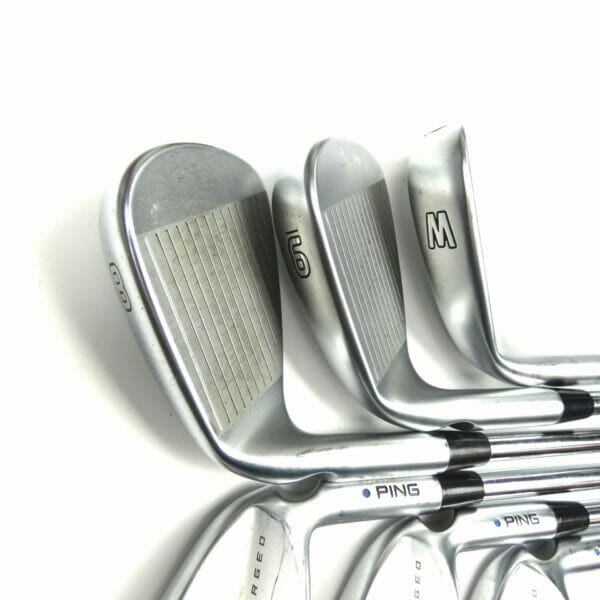 Ping i500 Irons / 5-PW / Ping AWT 2.0 Regular Flex / Blue Dot