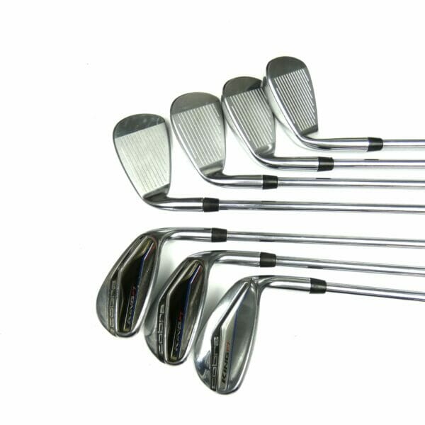 Cobra King F7 One Length Irons / 5-GW / Cobra King Regular Flex