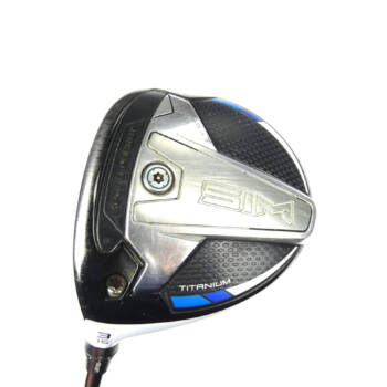 Left Handed Taylormade Sim Titanium 3 Wood / 15 Degree / Tensei Blue AV Series Regular Flex