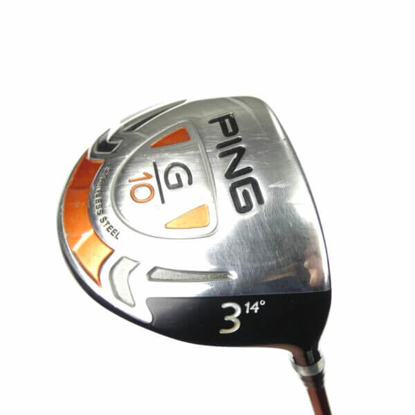 Ping G10 3 Wood / 14 Degree / TFC 129 F Regular Flex