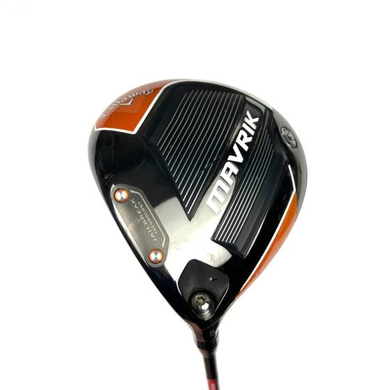 Left Handed Callaway Mavrik Driver / 10.5 Degree / Helium Black 4F2 Senior Flex