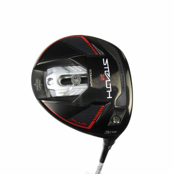 Taylormade Stealth 2 Plus 3 Wood / 15 Degree / Kai'li Red 75 Stiff Flex