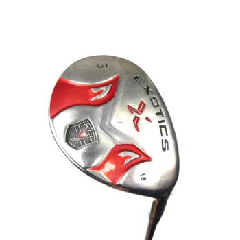 Tour Edge Exotics XCG3 3 Hybrid / 18 Degree / Graphite Design Tour AD Regular Flex