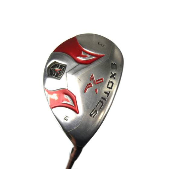 Tour Edge Exotics XCG3 3 Hybrid / 18 Degree / Graphite Design Tour AD Regular Flex