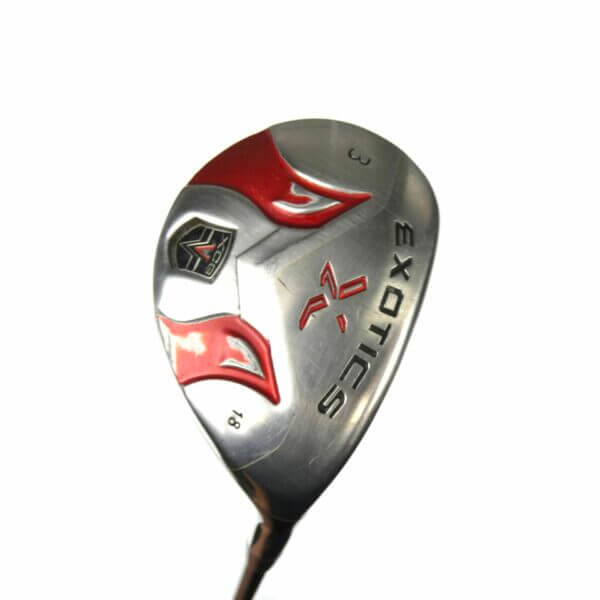Tour Edge Exotics XCG3 3 Hybrid / 18 Degree / Graphite Design Tour AD Regular Flex