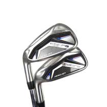 Left Handed Cobra Aerojet Irons / 5-GW / KBS S-Taper Lite Stiff Flex
