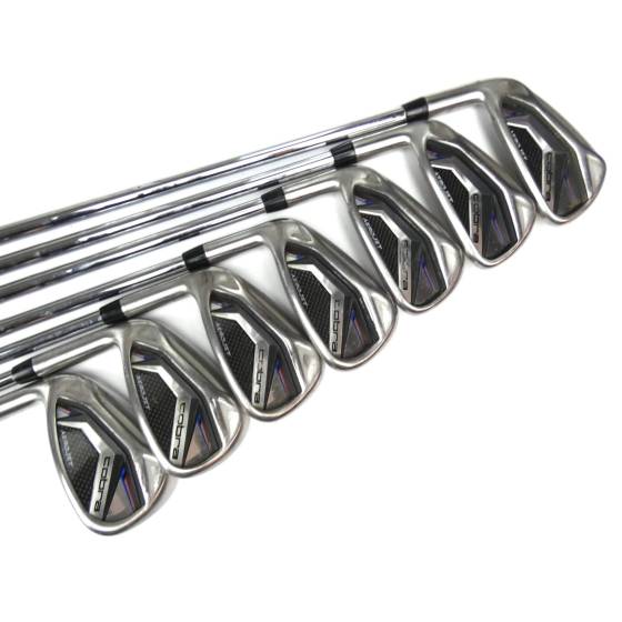 Left Handed Cobra Aerojet Irons / 5-GW / KBS S-Taper Lite Stiff Flex