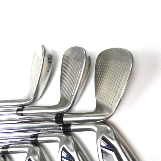 Left Handed Cobra Aerojet Irons / 5-GW / KBS S-Taper Lite Stiff Flex