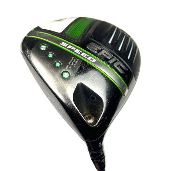 Left Handed Callaway Epic Speed Driver / 9 Degree / Hzrdus Smoke IM10 Regular Flex
