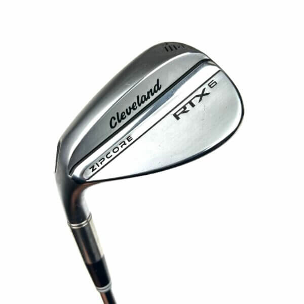 Left Handed Cleveland RTX-6 Zipcore Sand Wedge / 54 Degree / Dynamic Gold Spinner Wedge Flex / Demo