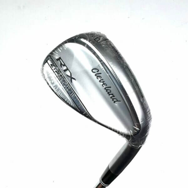 New Cleveland RTX Zipcore Lob Wedge / 58 Degree / Dynamic Gold Spinner Wedge Flex