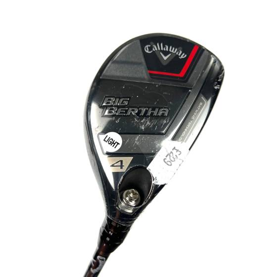 New Callaway Big Bertha 2023 4 Hybrid / 21 Degree / RCH 65 Senior Flex