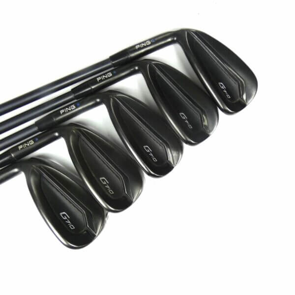 Left Handed Ping G710 Irons / 7-UW / Alta CB Senior Flex