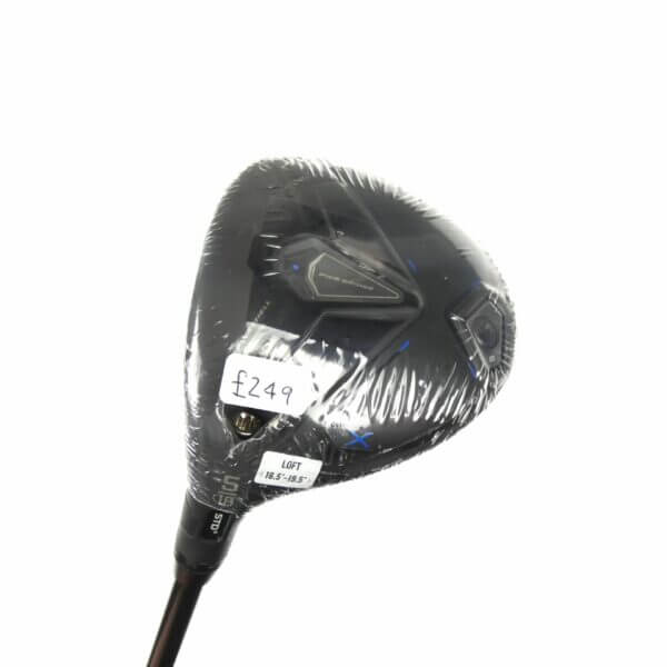 New Left Handed Cobra Darkspeed X 5 Wood / 18 Degree / LINQ 6F3 Regular Flex