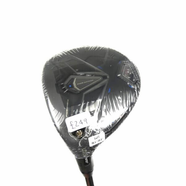 New Left Handed Cobra Darkspeed X 5 Wood / 18 Degree / LINQ 6F3 Regular Flex