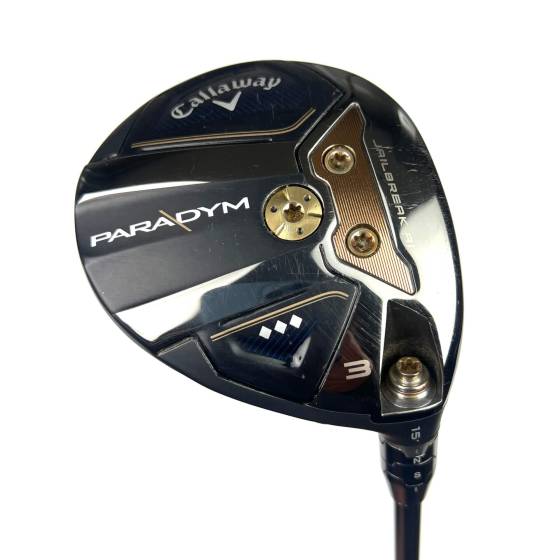 Callaway Paradym Triple Diamond 3 Wood / 15 Degree / Tensei Blue CK Series 70 Stiff Flex