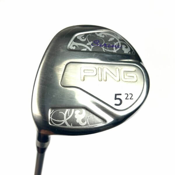 Left Handed Ping Serene 5 Wood / 22 Degree / ULT 210 Ultra Light Flex