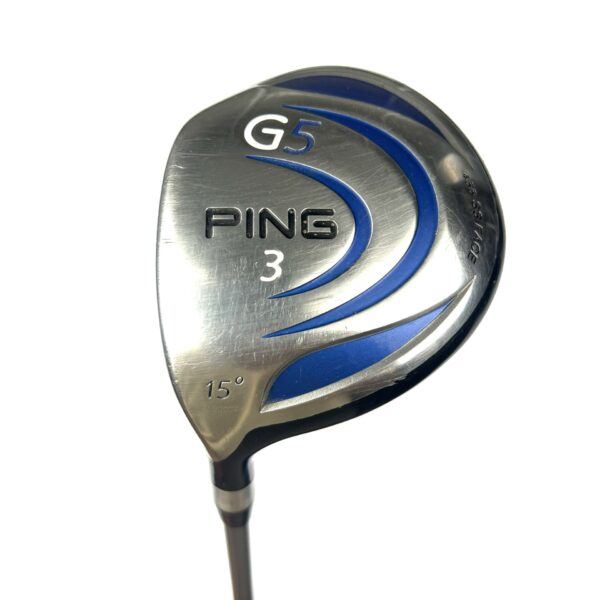 Left Handed Ping G5 3 Wood / 15 Degree / TFC100 Regular Flex