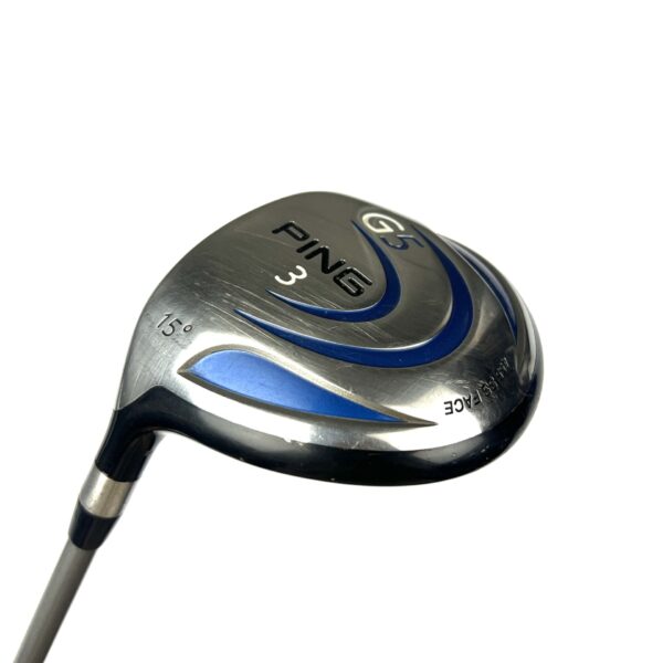 Left Handed Ping G5 3 Wood / 15 Degree / TFC100 Regular Flex