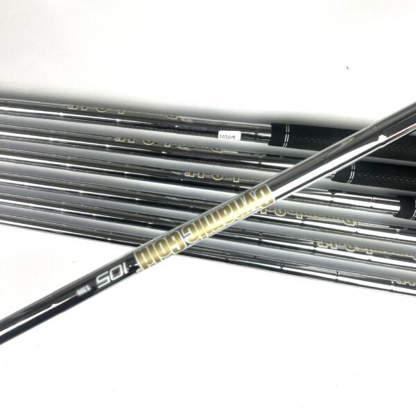 Ping G430 Irons / 4-PW / Dynamic Gold 105 S300 Stiff Flex / Black Dot