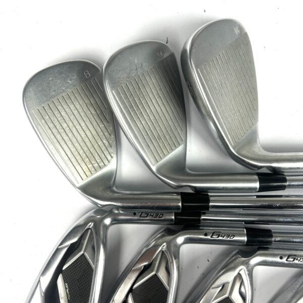 Ping G430 Irons / 4-PW / Dynamic Gold 105 S300 Stiff Flex / Black Dot