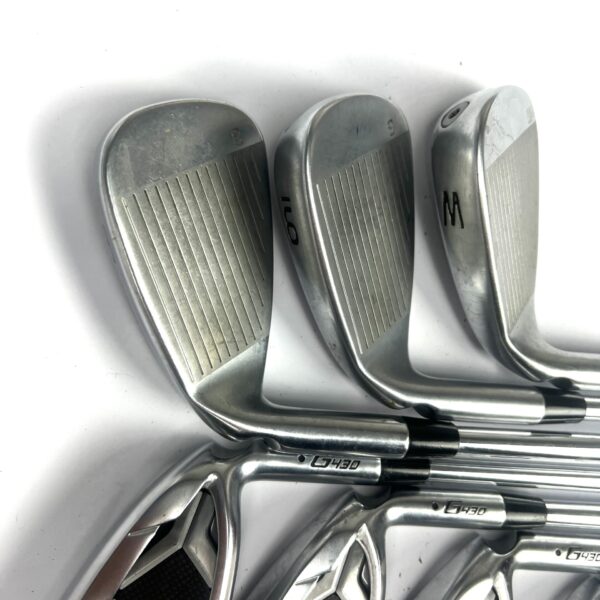 Ping G430 Irons / 4-PW / Dynamic Gold 105 S300 Stiff Flex / Black Dot