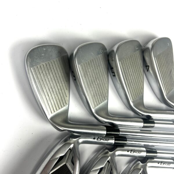 Ping G430 Irons / 4-PW / Dynamic Gold 105 S300 Stiff Flex / Black Dot