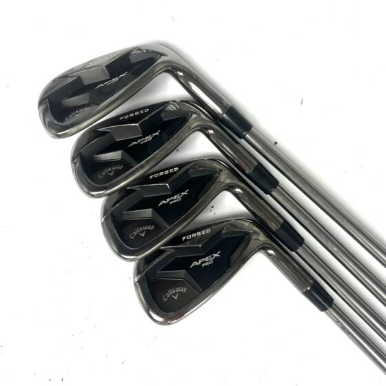 Callaway Apex Pro Smoke 19 Iron / 8-AW / Catayst 100 Stiff Flex