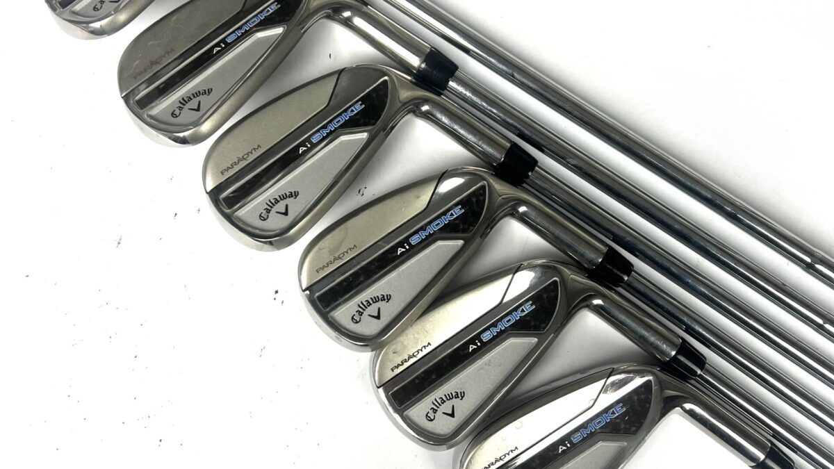 Set De Fers De Golf Callaway Paradym 2023 - 5-PW - Manche TT Elevate MPH 95 Acier Regular - Occasion Mint