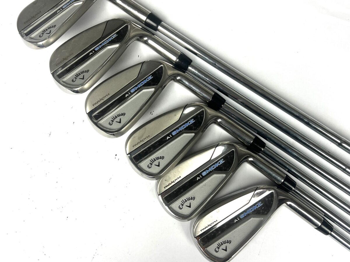Fer Callaway Paradym Ai Smoke 5 - Droitier - Manche Elevate MPH 95 Acier Rigide - Neuf - Pour Golfeur Homme