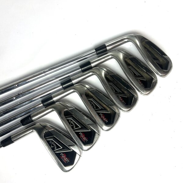 Left Handed Callaway RAZR X Tour Irons / 5-PW / Dynamic Gold S300 Stiff Flex