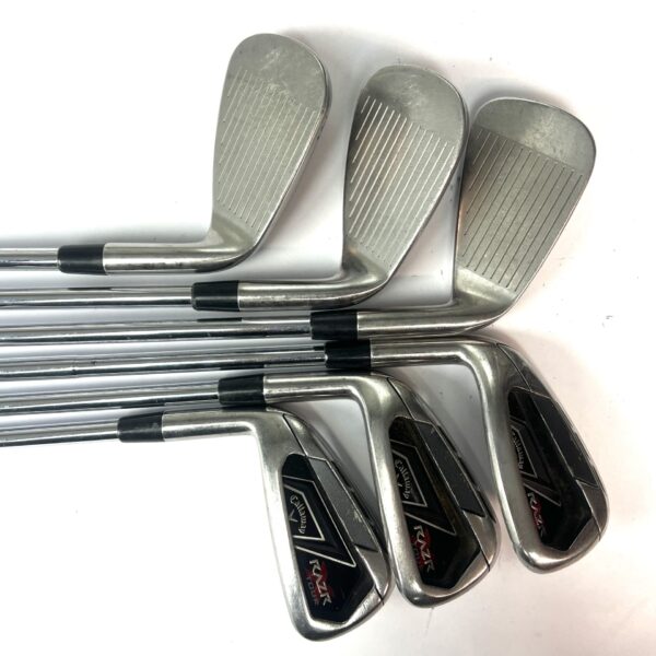 Left Handed Callaway RAZR X Tour Irons / 5-PW / Dynamic Gold S300 Stiff Flex
