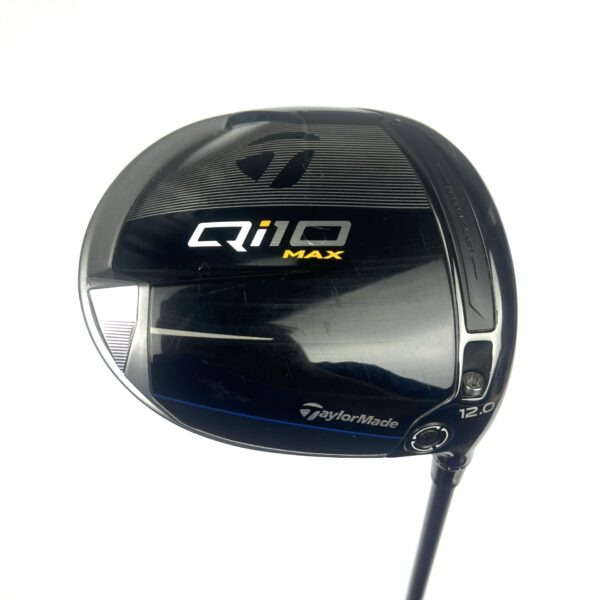 Taylormade QI10 Max Driver / 12 Degree / Helium 5F3 Regular Flex