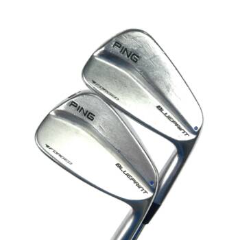Ping Blueprint Irons / 7-PW / KBS Tour-V Extra Stiff Flex / Blue Dot