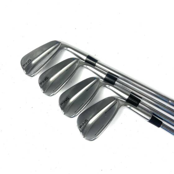 Ping Blueprint Irons / 7-PW / KBS Tour-V Extra Stiff Flex / Blue Dot