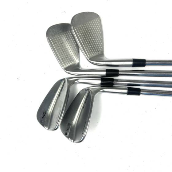 Ping Blueprint Irons / 7-PW / KBS Tour-V Extra Stiff Flex / Blue Dot