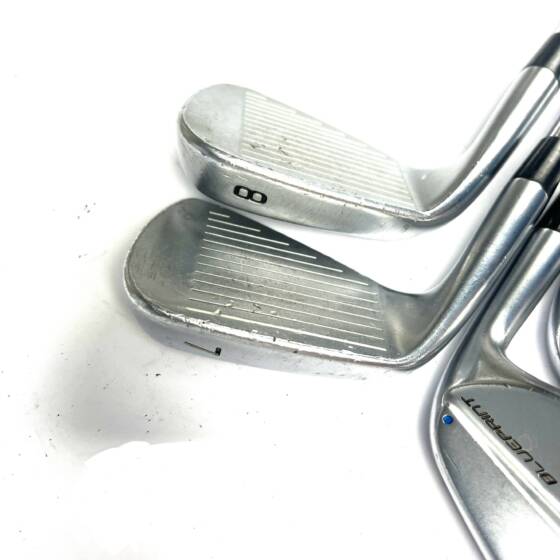 Ping Blueprint Irons / 7-PW / KBS Tour-V Extra Stiff Flex / Blue Dot