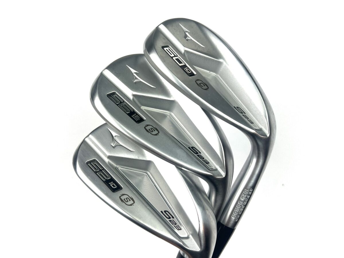 Mizuno S23 Wedge Set / 52, 56, 60 Degree / Dynamic Gold Wedge Flex