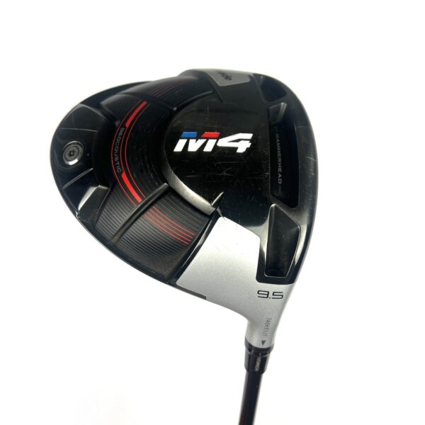 Taylormade M4 Driver / 9.5 Degree / Hzrdus Yellow Stiff Flex