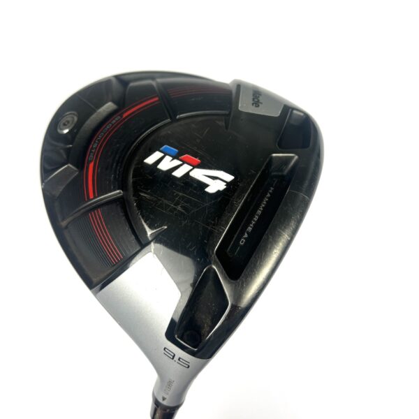 Taylormade M4 Driver / 9.5 Degree / Hzrdus Yellow Stiff Flex