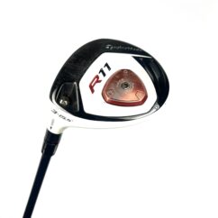 Left Handed Taylormade R11 3 Wood / 15.5 Degree / Fujikura Blur Regular Flex