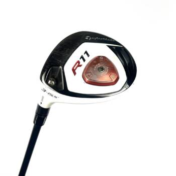 Left Handed Taylormade R11 3 Wood / 15.5 Degree / Fujikura Blur Regular Flex