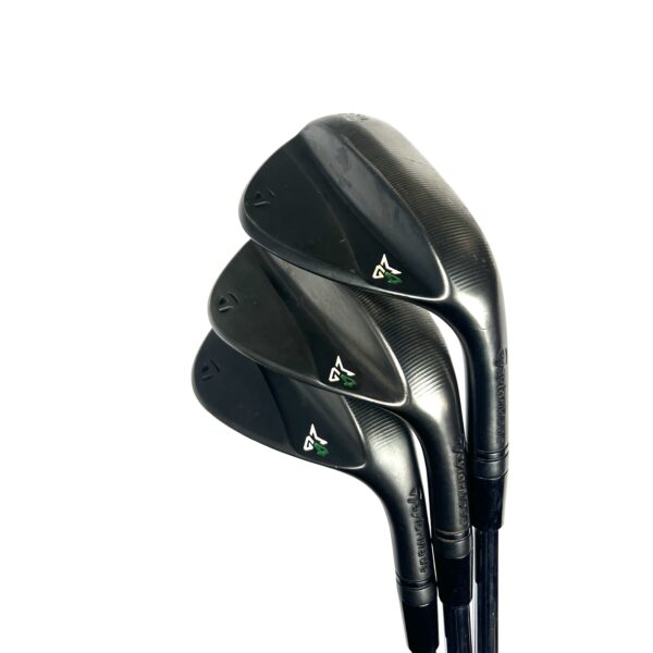 Taylormade MIlled Grind 4 Wedge Set / 50, 54, 58 Degree / KBS Hi-Rev 2.0 120 Stiff Flex